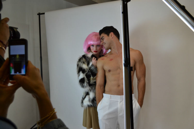 Behind the Scenes of FINE Magazine's Pop Fiction Photoshoot!